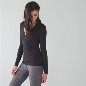 Lululemon Sunset Salutation Top Black
